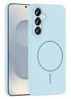 Mey İthalat®  Samsung Galaxy S23 FE Kılıf Jully Magsafe Kapak - Mavi