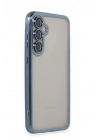 Mey İthalat®  Samsung Galaxy S23 FE Kılıf  Lensli Silikon - Açık Mavi