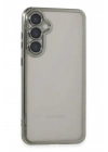 Mey İthalat®  Samsung Galaxy S23 FE Kılıf  Lensli Silikon - Gümüş
