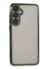 Mey İthalat®  Samsung Galaxy S23 FE Kılıf  Lensli Silikon - Yeşil