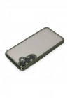 Mey İthalat®  Samsung Galaxy S23 FE Kılıf  Lensli Silikon - Yeşil