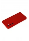 Mey İthalat®  Samsung Galaxy S23 FE Kılıf Nano içi Kadife Silikon - Kırmızı
