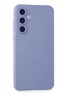 Mey İthalat®  Samsung Galaxy S23 FE Kılıf Nano içi Kadife Silikon - Lila