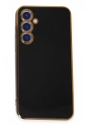 Mey İthalat®  Samsung Galaxy S23 FE Kılıf Volet Silikon - Siyah