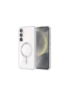 Mey İthalat®  Samsung Galaxy S23 Kılıf Kross Magneticsafe Kapak - Titan Gri