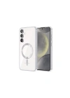 Mey İthalat®  Samsung Galaxy S23 Kılıf Kross Magneticsafe Kapak - Titan Gri
