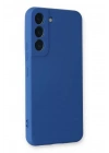 Mey İthalat®  Samsung Galaxy S23 Kılıf Nano içi Kadife Silikon - Mavi