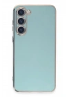Mey İthalat®  Samsung Galaxy S23 Kılıf Volet Silikon - Açık Yeşil