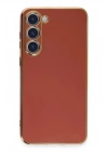 Mey İthalat®  Samsung Galaxy S23 Kılıf Volet Silikon - Kırmızı