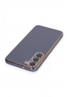 Mey İthalat®  Samsung Galaxy S23 Kılıf Volet Silikon - Mavi