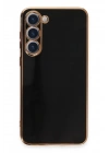 Mey İthalat®  Samsung Galaxy S23 Kılıf Volet Silikon - Siyah