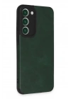 Mey İthalat®  Samsung Galaxy S23 Plus Kılıf Loop Deri Silikon - Yeşil