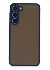 Mey İthalat®  Samsung Galaxy S23 Plus Kılıf Montreal Silikon Kapak - Lacivert