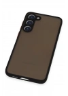 Mey İthalat®  Samsung Galaxy S23 Plus Kılıf Montreal Silikon Kapak - Siyah