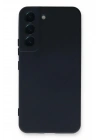 Mey İthalat®  Samsung Galaxy S23 Plus Kılıf Nano içi Kadife Silikon - Lacivert