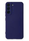 Mey İthalat®  Samsung Galaxy S23 Plus Kılıf Nano içi Kadife Silikon - Mor