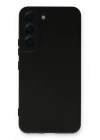 Mey İthalat®  Samsung Galaxy S23 Plus Kılıf Nano içi Kadife Silikon - Siyah