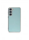Mey İthalat®  Samsung Galaxy S23 Plus Kılıf Volet Silikon - Açık Yeşil