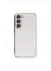 Mey İthalat®  Samsung Galaxy S23 Plus Kılıf Volet Silikon - Beyaz