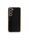 Mey İthalat®  Samsung Galaxy S23 Plus Kılıf Volet Silikon - Siyah