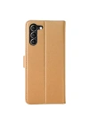 Mey İthalat®  Samsung Galaxy S23 Plus Trend S Plus Kapaklı Kılıf - Gold