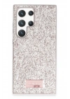 Mey İthalat®  Samsung Galaxy S23 Ultra Bright Simli Kapak - Gold