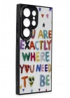Mey İthalat®  Samsung Galaxy S23 Ultra Kılıf Mirror Desenli Kapak - Mirror - 10