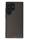 Mey İthalat®  Samsung Galaxy S23 Ultra Kılıf Montreal Silikon Kapak - Siyah