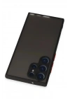 Mey İthalat®  Samsung Galaxy S23 Ultra Kılıf Montreal Silikon Kapak - Siyah