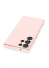 Mey İthalat®  Samsung Galaxy S23 Ultra Kılıf Volet Silikon - Pembe