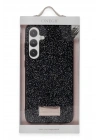 Mey İthalat®  Samsung Galaxy S24 Bright Simli Kapak - Derin Mor
