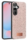 Mey İthalat®  Samsung Galaxy S24 Bright Simli Kapak - Pembe