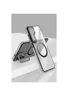 Mey İthalat®  Samsung Galaxy S24 Crystal Magsafe Kapak - Siyah