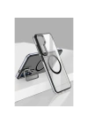 Mey İthalat®  Samsung Galaxy S24 Crystal Magsafe Kapak - Siyah
