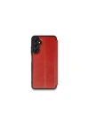 Mey İthalat®  Samsung Galaxy S24 FE Kılıf Flip Cover - Kırmızı