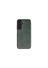 Mey İthalat®  Samsung Galaxy S24 FE Kılıf Flip Cover - Koyu Yeşil