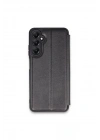 Mey İthalat®  Samsung Galaxy S24 FE Kılıf Flip Cover - Siyah