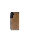 Mey İthalat®  Samsung Galaxy S24 FE Kılıf Flip Cover - Taba