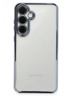 Mey İthalat®  Samsung Galaxy S24 FE Kılıf  Lensli Silikon - Lacivert