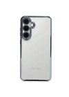 Mey İthalat®  Samsung Galaxy S24 FE Kılıf  Lensli Silikon - Lacivert