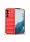 Mey İthalat®  Samsung Galaxy S24 FE Kılıf Optimum Silikon - Kırmızı