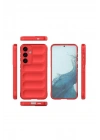 Mey İthalat®  Samsung Galaxy S24 FE Kılıf Optimum Silikon - Kırmızı