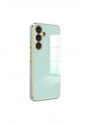 Mey İthalat®  Samsung Galaxy S24 FE Kılıf Volet Silikon - Açık Yeşil