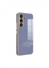 Mey İthalat®  Samsung Galaxy S24 FE Kılıf Volet Silikon - Mavi