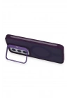Mey İthalat®  Samsung Galaxy S24 Flet Lens Magsafe Kapak - Derin Mor