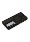 Mey İthalat®  Samsung Galaxy S24 Flet Lens Magsafe Kapak - Siyah