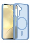 Mey İthalat®  Samsung Galaxy S24 Jota Magsafe Kapak - Açık Mavi