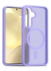 Mey İthalat®  Samsung Galaxy S24 Jota Magsafe Kapak - Lila