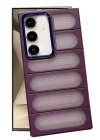 Mey İthalat®  Samsung Galaxy S24 Kılıf Airmax Silikon Kapak - Derin Mor
