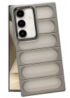 Mey İthalat®  Samsung Galaxy S24 Kılıf Airmax Silikon Kapak - Titan Gri